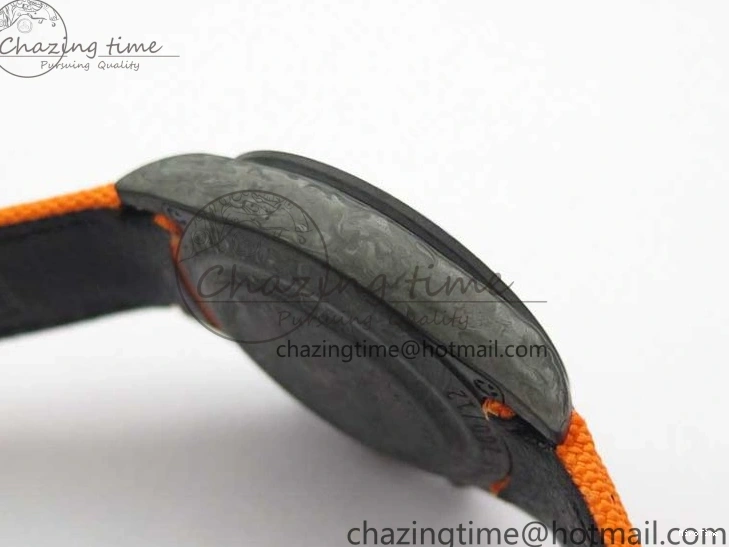 MiroTime 0321 Daytona DIW Carbon Noob 1:1 Best Edition Black Orange Dial on Orange Nylon Strap SA TopPick 2586